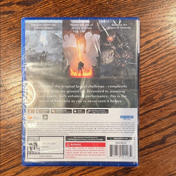 Demon's Souls for PS5 - BluePoint Games - Blue Case - Picture 2 of 2